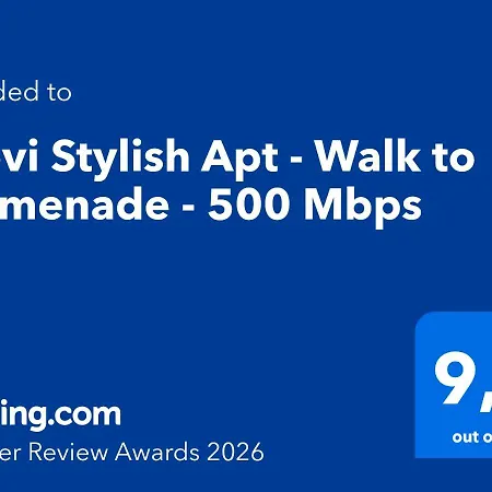 Niovi - 3min Walk To Promenade - 500 Mbps Fiber Apartman Szaloniki