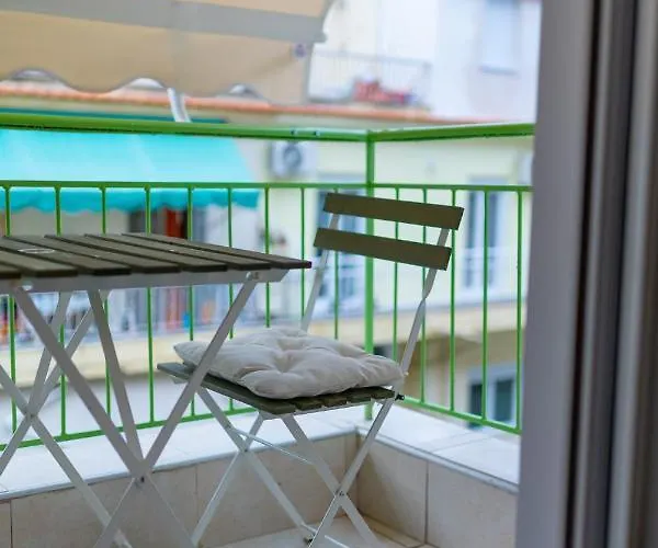 Niovi - 3min Walk To Promenade - 500 Mbps Fiber Appartement Thessalonique