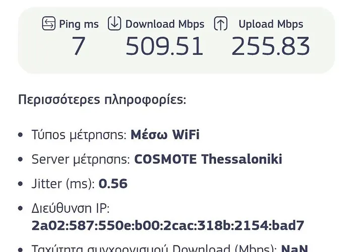 Niovi - 3min Walk To Promenade - 500 Mbps Fiber * Thessalonique