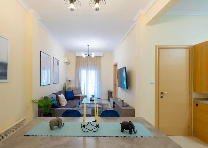 Niovi - 3min Walk To Promenade - 500 Mbps Fiber * Salonic